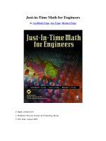 just in time math for engineers [electronic resource]