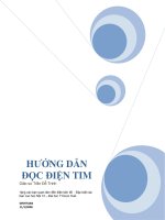 HƯỚNG DẪN ĐỌC ĐIỆN TIM