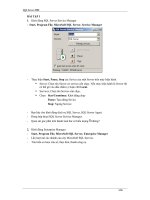 Bài tập tổng hợp SQL