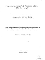 Một số quan điểm  chính sách và giải pháp đối với hợp tác nông nghiệp ở vùng đồng bằng bắc bộ hiện nay