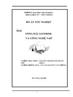 TỔNG ĐÀI ASTERISK  VÀ CÔNG NGHỆ VoIP