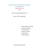 tổng hợp hữu cơ