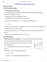 CHUYÊN để SÓNG ÁNH SÁNG