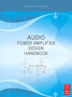 audio power amplifier design handbook [electronic resource]