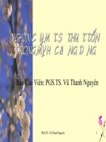 NGHIÊN CỨU MỘT SỐ THUẬT TOÁN TRONG MÁY HỌC VÀ ỨNG DỤNG