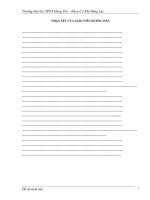 xây dựng quy trình kiểm tra, sửa chữa dẫn động lái