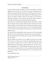 phân tích tình hình sử dụng tscđ và biện pháp nâng cao hiệu quả sử dụng tscđ của công ty tnhh tm tổng hợp đông mận