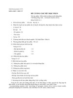 Đề cương tự động điều chỉnh truyền động điện