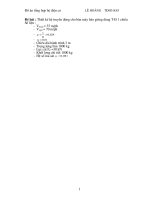 thiết kế hệ truyền động cho bàn máy bào giường dùng t-đ 1 chiều