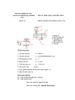 thiết kế hệ dẫn động xích tải