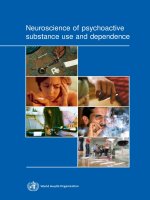 neuroscience of psychoactive substance use and dependence   who 2004