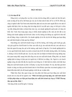 phân tích hiệu quả hoạt động sản xuất kinh doanh và biện pháp nâng cao hiệu quả hoạt động sản xuất kinh doanh tại công ty tnhh thương mại vận tải đức hiền