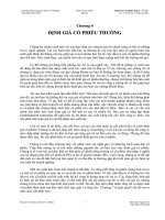 Định giá cổ phiếu thường