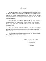 Nghiên cứu hiện tượng xâm thực bao quanh chân vịt tàu thủy.