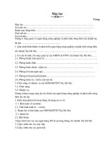 PHÂN TÍCH rủi RO tín DỤNG và đưa RA GIẢI PHÁP CHO NGÂN HÀNG AGRIBANK