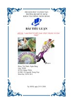 LẠM PHÁT Ở VIỆT NAM: THỰC TRẠNG VÀ GIẢI PHÁP