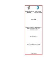 Thực trạng quản lý chất lượng đào tạo của các trường dạy nghề trên địa bàn tỉnh bắc ninh đề xuất chương trình can thiệp