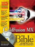 coldfusion mx bible