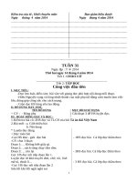 giáo án lớp 5 tuần 31