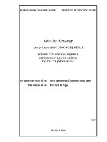 Nghiên cứu chế tạo hộp đen chống gian lận đo lường tại các trạm xăng dầu