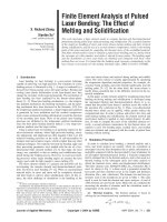 finite element analysis of pulsed