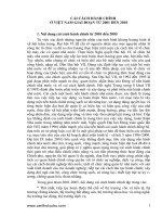 cải cách hành chính ở việt nam giai đoạn từ 2001 đến 2010