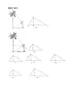 Bộ hình vẽ Toán 9 cả năm