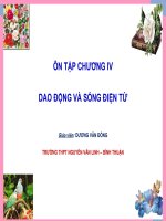 Ôn tập dao động và sóng điện từ