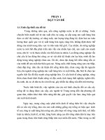 tìm hiểu thực trạng chuyển đổi cơ cấu cây trồng và đề xuất giải pháp nâng cao hiệu quả ở xã hương vân, huyện hương trà, tỉnh thừa thiên huế