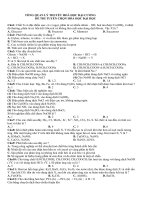 Lý thuyết đại cương hóa học