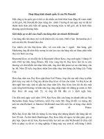 Tiểu luận hoạt động kinh doanh quốc tế của Mc Donald