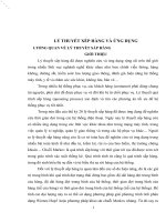 xếp hàng và ứng dụng