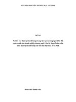 Thực tế triển khai dịch vụ khách hàng của siêu thị điện máy trần anh