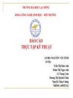 BÀI THUYẾT TRÌNH THỰC TẬP KỸ THUẬT TÌM HIỂU VỀ BÃI CHÔN LẤP RÁC