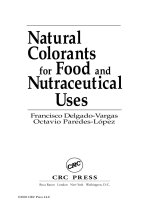 Natural colorants for food and nutraceutical uses
