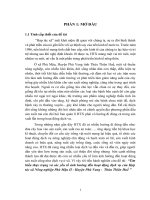 tìm hiểu thực trạng và các yếu tố ảnh hưởng đến hoạt động dịch vụ của hợp tác xã nông nghiệp phú mậu ii - huyện phú vang -  thừa thiên huế