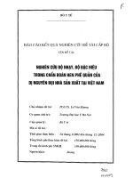 Nghiên cứu độ nhạy, độ đặc hiệu trong chẩn đoán hen phế quản của dị nguyên bụi nhà sản xuất tại việt nam