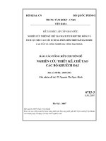 Nghiên cứu thiết kế chế tạo mạch tích hợp thụ động và tích cực siêu cao tần nghiên cứu thiết kế, chế tạo các bộ khuếch đại