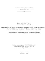 TIÊU CHUẨN ỔN ĐỊNH TIỆM CẬN TOÀN CỤC  VÀ ỔN ĐỊNH MŨ TOÀN CỤC CỦA MÔ HÌNH MẠNG  NƠRON VỚI TRỄ KHÔNG BỊ CHẶN