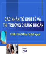thực trạng, giải pháp phát triển dịch vụ bảo hiểm tỉnh bến trcác nhân tố kinh tế và thị trường chứng khoáne đến 2015