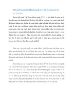 giải quyết tranh chấp bằng trọng tài và cơ chế hỗ trợ của tòa án