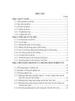 Hiện trạng và giải pháp quản lý môi trường thị trấn tân uyên, huyện tân uyên , tỉnh lai châu