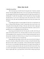 phân tích tình hình vay & sử dụng vốn vay tại quỹ tín dụng nhân dân thủy dương của các hộ nông dân xã thủy dương huyện hương thủy