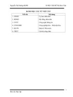 công tác đào tạo, bồi dưỡng cán bộ công chức tại sở nội vụ tỉnh vĩnh phúc