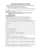 Ngân hàng câu hỏi môn trang bị điện