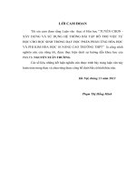 TUYỂN CHỌN - XÂY DỰNG VÀ SỬ DỤNG HỆ THỐNG BÀI TẬP HỖ TRỢ VIỆC TỰ HỌC CHO HỌC SINH TRONG DẠY HỌC PHẦN PHẢN ỨNG HÓA HỌC VÀ PHI KIM HÓA HỌC 10 NÂNG CAO TRƯỜNG THPT