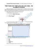 Robot RC element design 1 beam