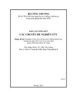 Nghiên cứu xây dựng quy trình kiểm tra, đánh giá khuyết tật cáp thép bằng phương pháp từ tính - phụ lục