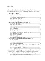 Báo cáo thực tập xác định nhu cầu vốn lưu động của doanh nghiệp tại ngân hàng TMCP á châu