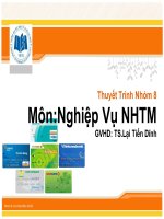giải pháp phát triển dịch vụ thẻ ngân hàng tại các ngân hàng thương mại việt nam